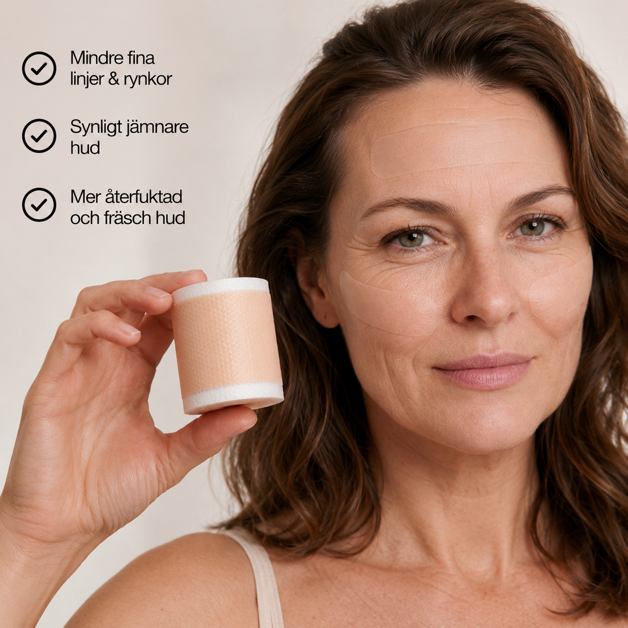 Anti-Rynk Silikontejp - Praktiskt alternativ till krämer och botox