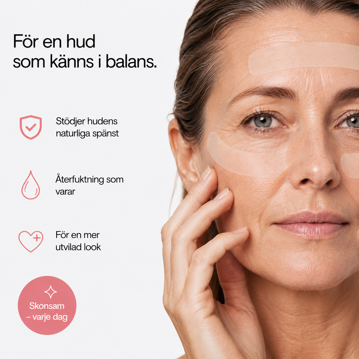 Anti-Rynk Silikontejp - Praktiskt alternativ till krämer och botox