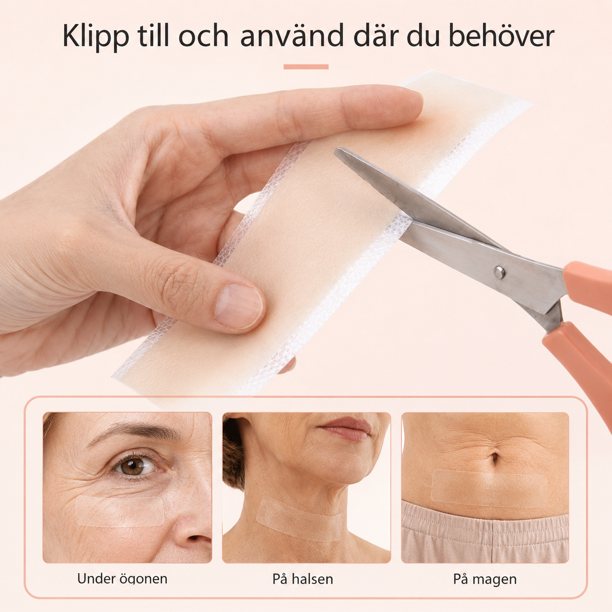Anti-Rynk Silikontejp - Praktiskt alternativ till krämer och botox